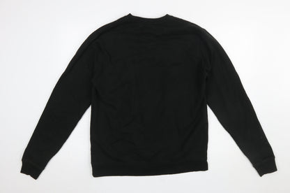 Mens UK Size XL Kangol Black Pullover Sweatshirt