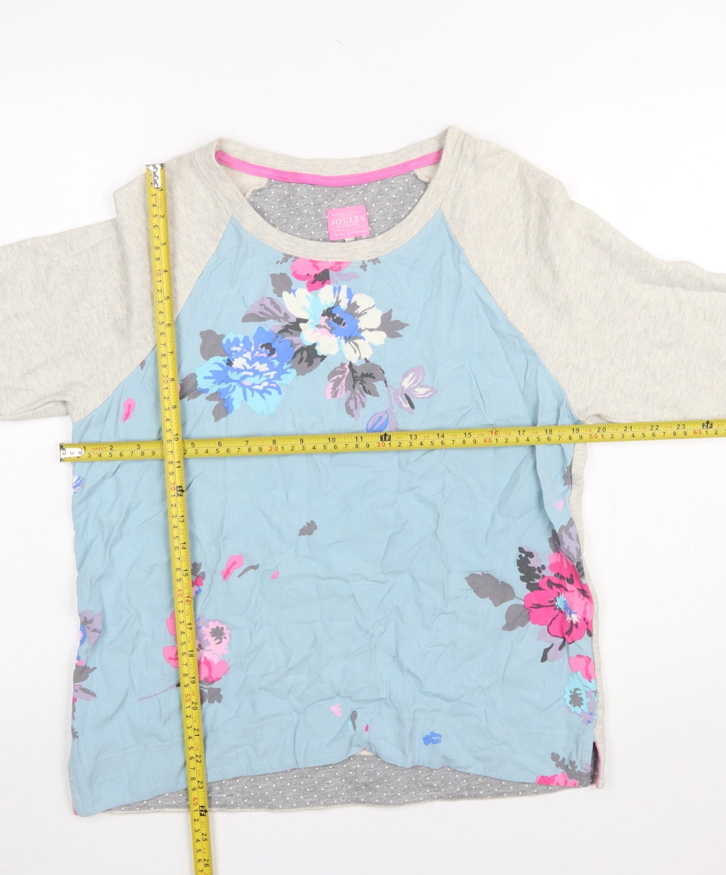 Womens UK Size 14 Joules Blue Pullover Sweatshirt