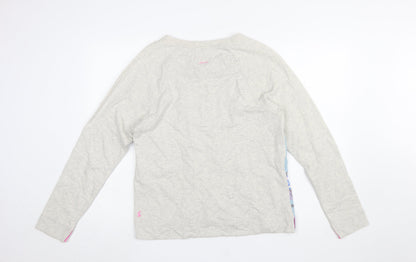 Womens UK Size 14 Joules Blue Pullover Sweatshirt