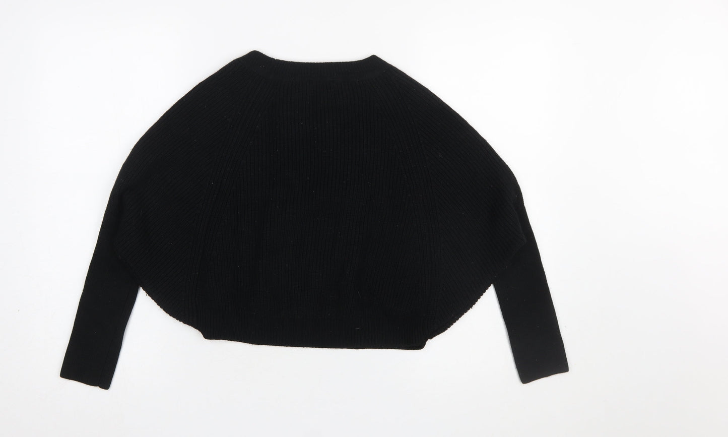 Womens UK Size M Selected Black Pullover Jumper