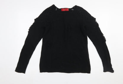 Womens UK Size 10 Tigerlily Black Pullover Jumper