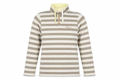 Womens UK Size 10 Regatta Beige Henley Sweatshirt