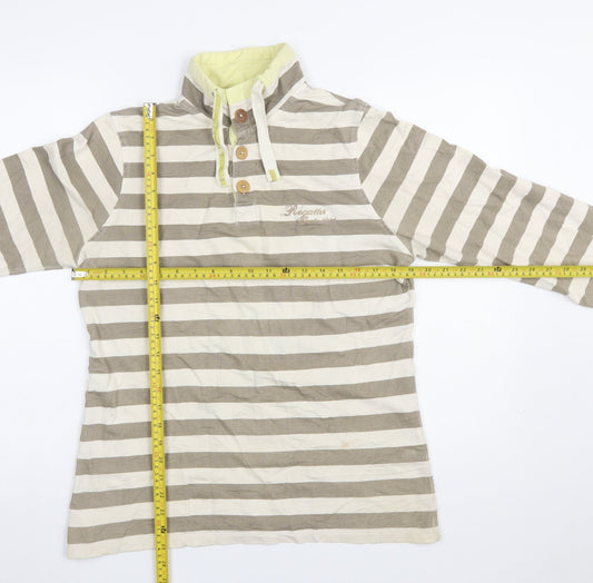 Womens UK Size 10 Regatta Beige Henley Sweatshirt