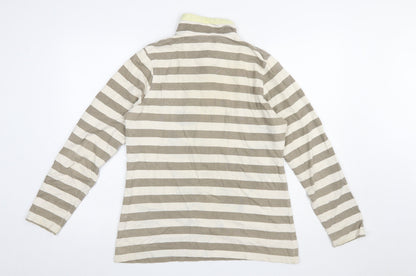 Womens UK Size 10 Regatta Beige Henley Sweatshirt