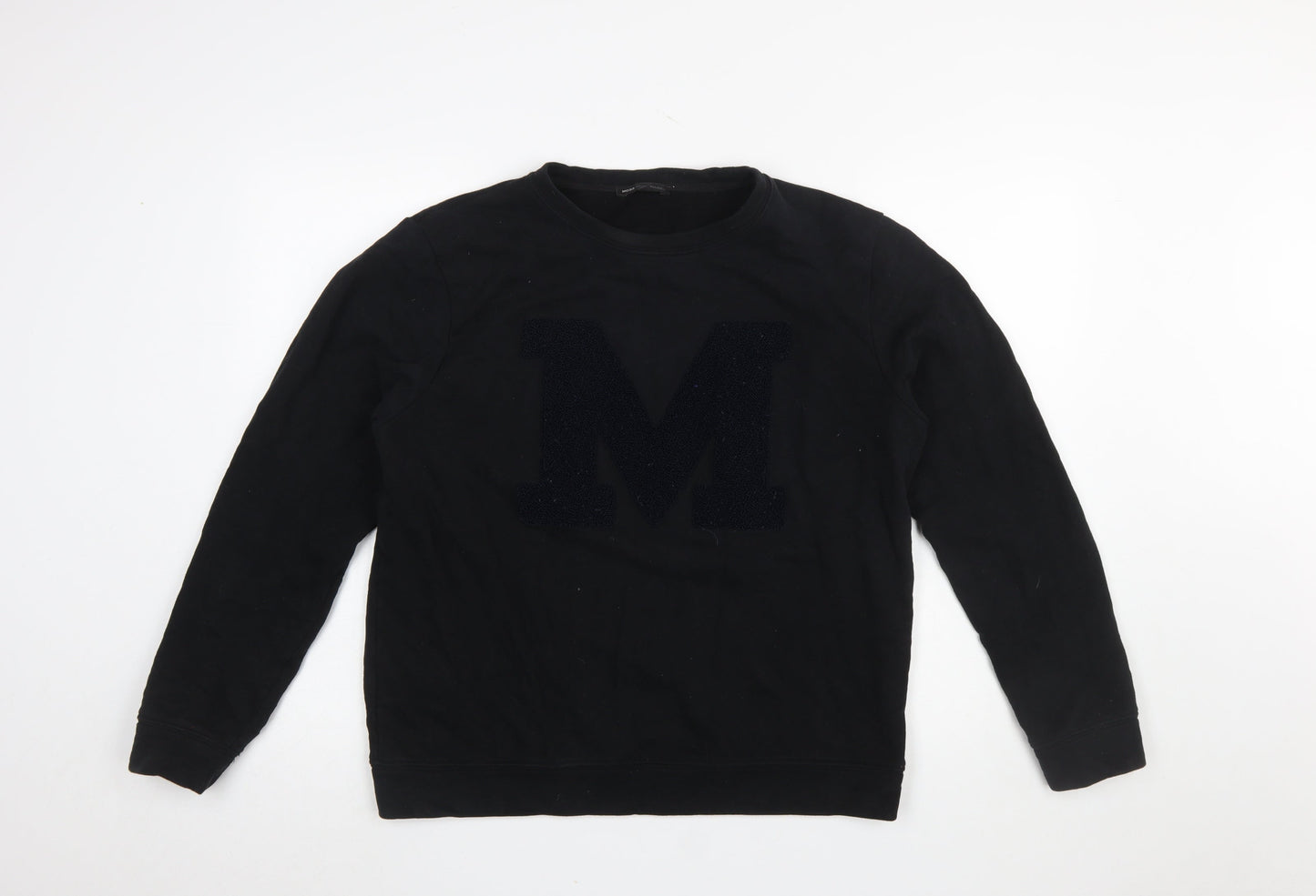 Mens UK Size M Moss Copenhagen Black Pullover Sweatshirt