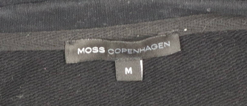 Mens UK Size M Moss Copenhagen Black Pullover Sweatshirt