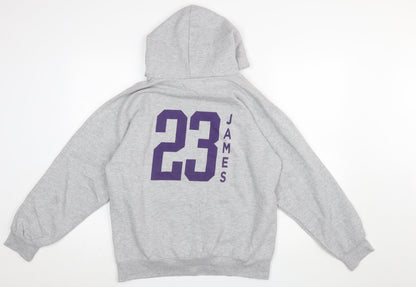 Womens UK Size M Outerstuff Grey Pullover Hoodie