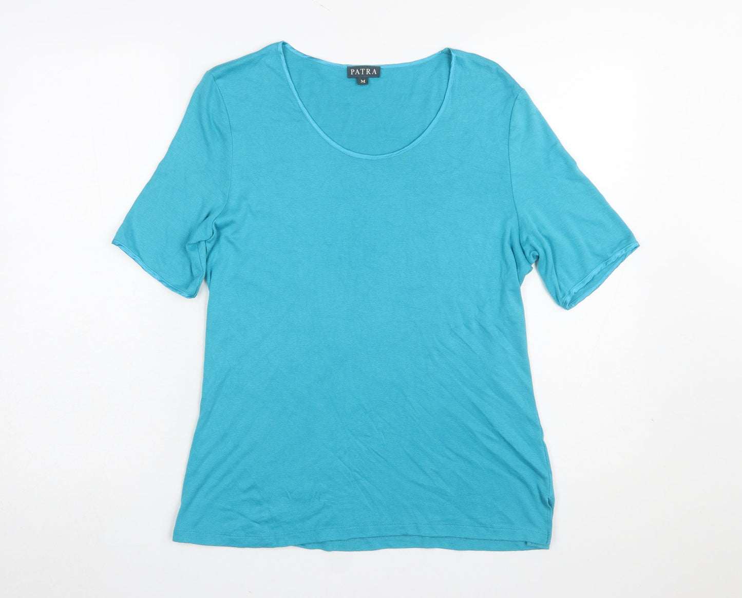 Womens UK Size M Patra Blue Basic T-Shirt
