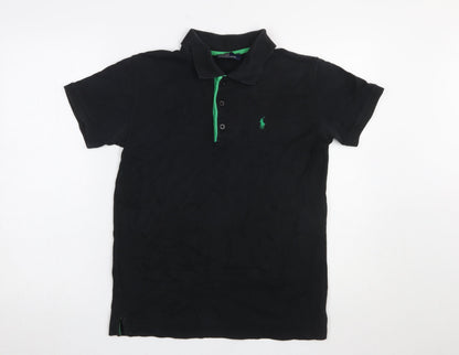 Mens UK Size M Ralph Lauren Cotton Blend Polo Shirt