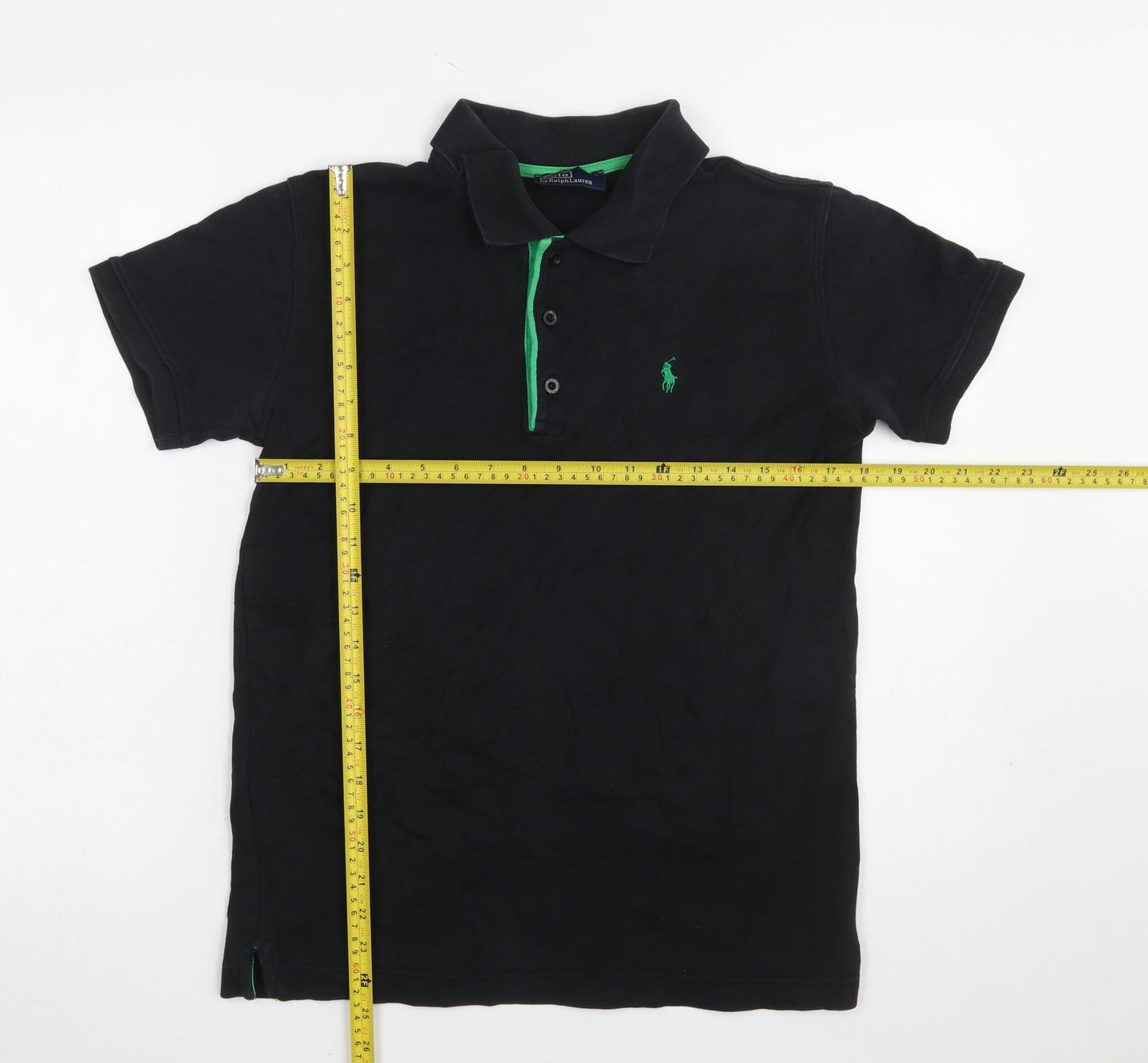 Mens UK Size M Ralph Lauren Cotton Blend Polo Shirt