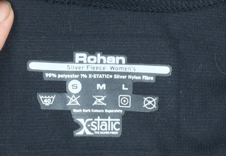 Womens UK Size S Rohan Black Pullover Sweatshirt