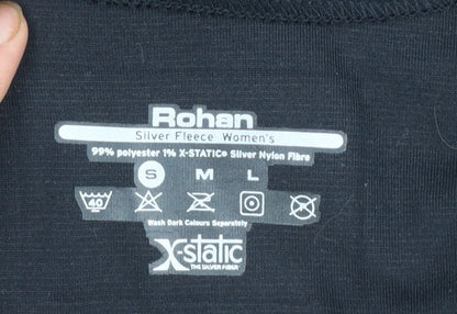 Womens UK Size S Rohan Black Pullover Sweatshirt