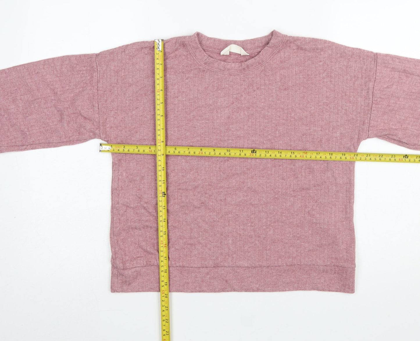 Womens UK Size S Marks and Spencer Pink Pullover Sweatshirt