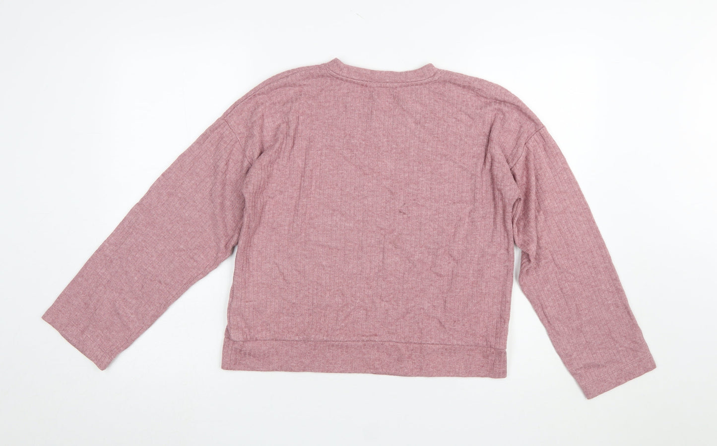 Womens UK Size S Marks and Spencer Pink Pullover Sweatshirt