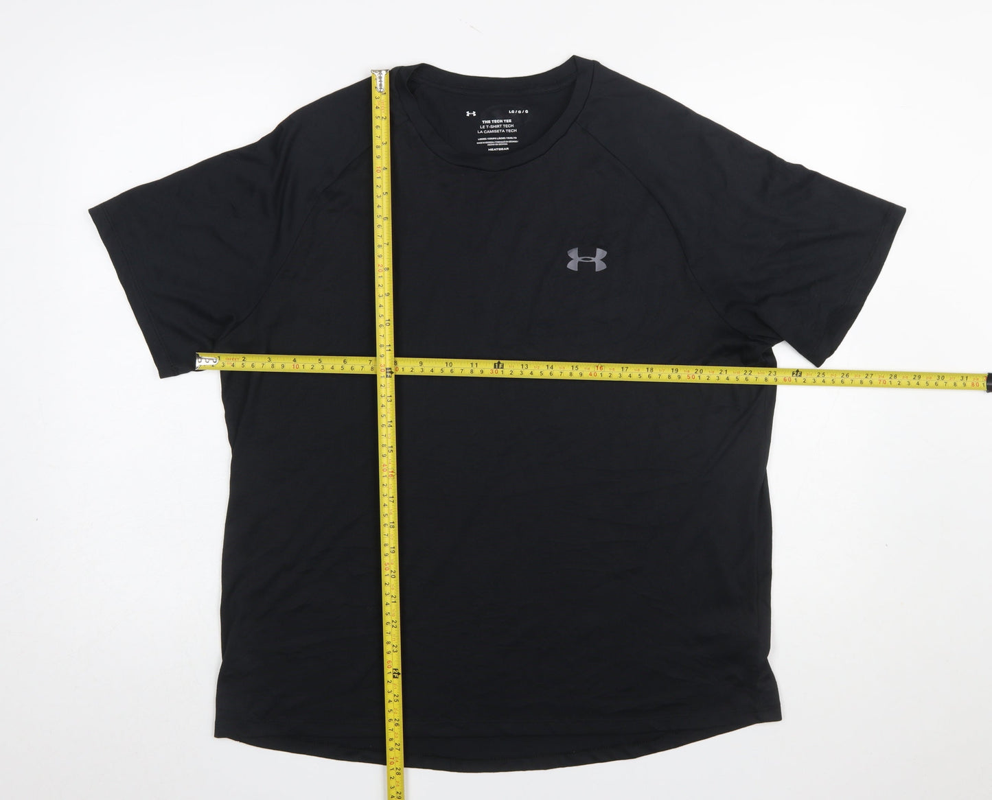 Under Armour Men's Black Tech Tee Short Sleeve Sports T-Shirt Size L
