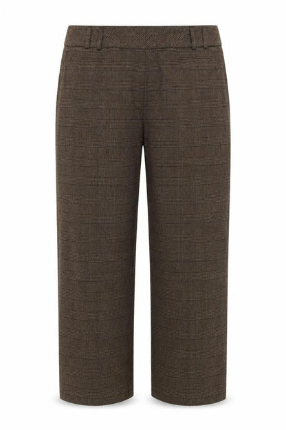 Womens UK Size 20 TU Regular Fit Dress Pants Brown Trousers