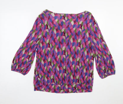 Womens UK Size 14 Phase Eight Multicoloured Tunic Blouse