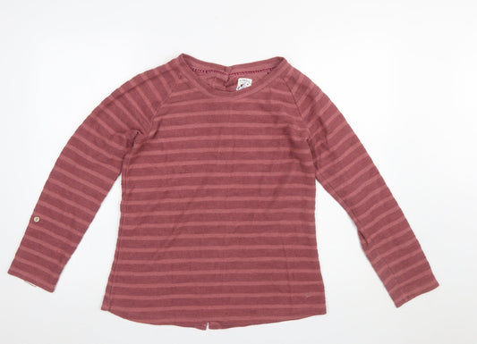 Womens UK Size 12 Mantaray Pink Pullover Sweatshirt