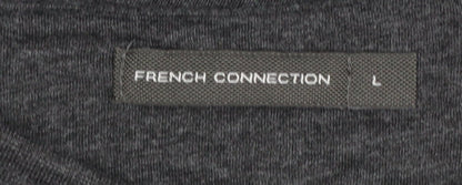 Mens UK Size L French Connection Grey  T-Shirt