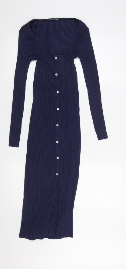 Womens UK Size M Zara Bodycon Dress