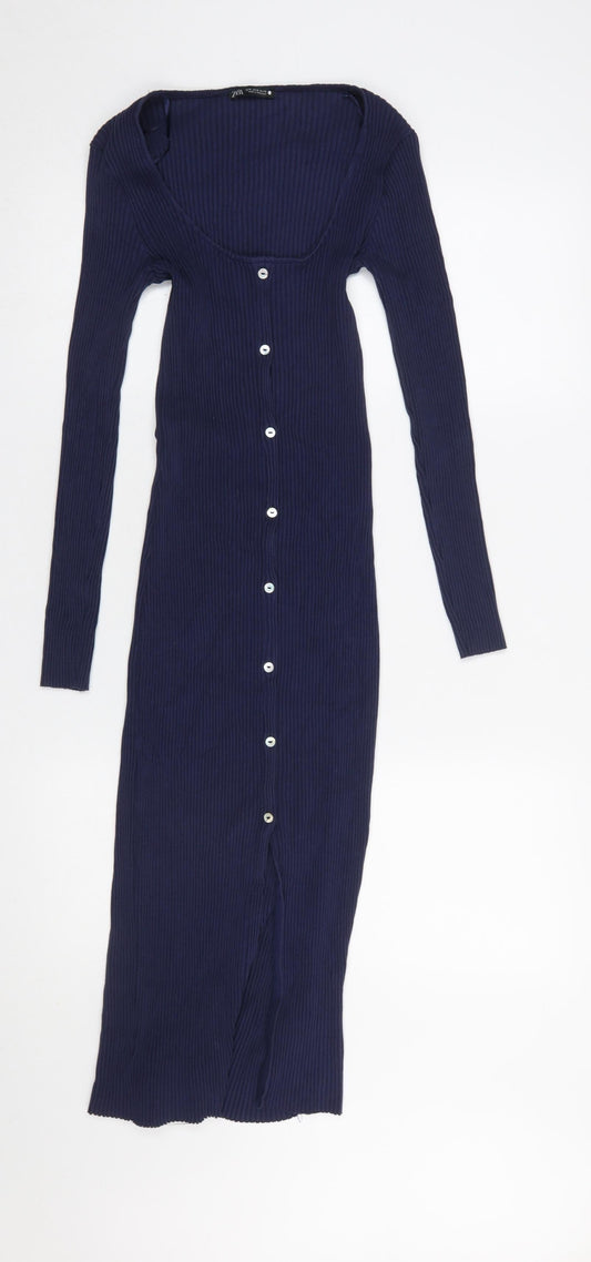 Womens UK Size M Zara Bodycon Dress