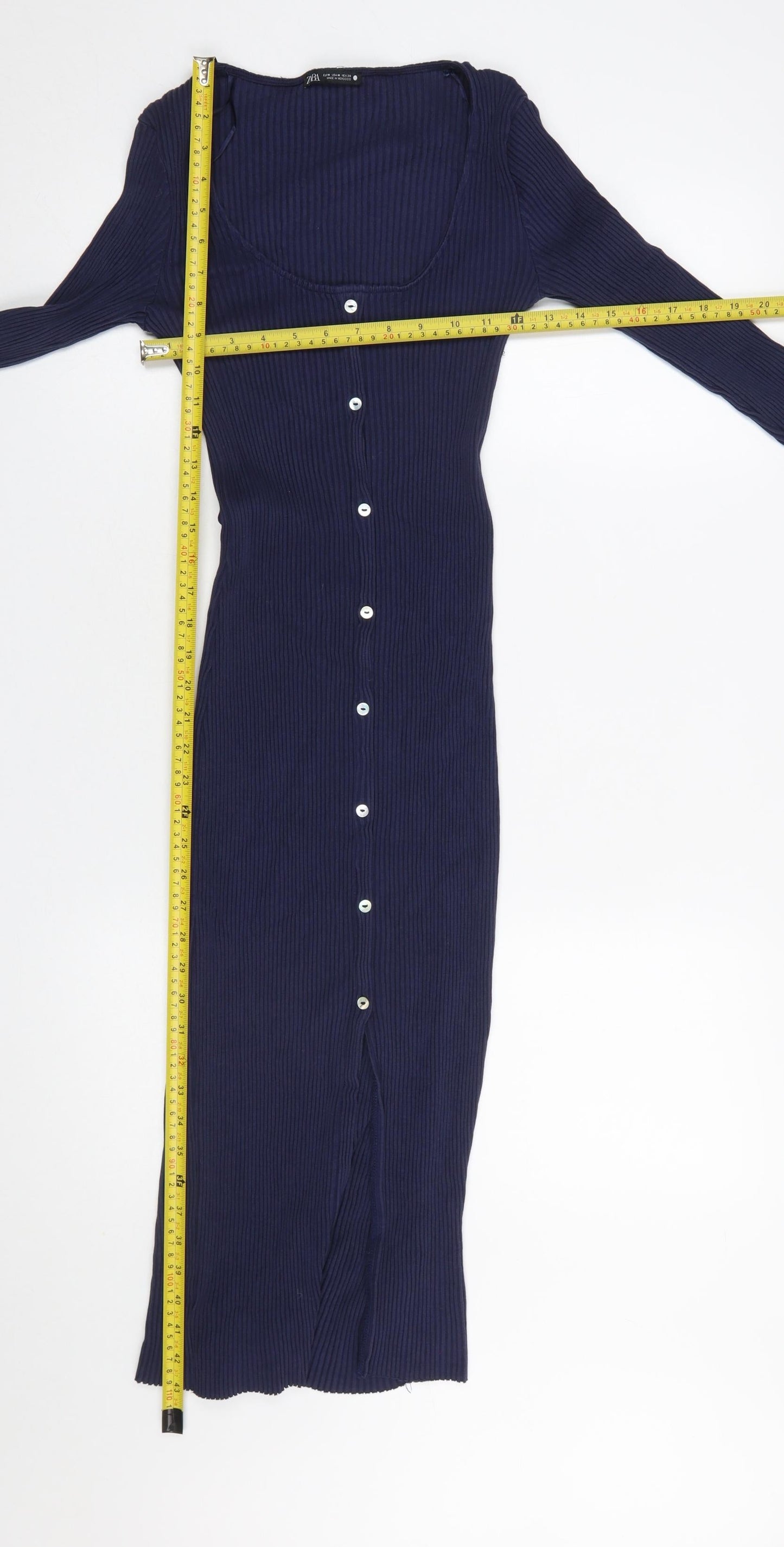 Womens UK Size M Zara Bodycon Dress