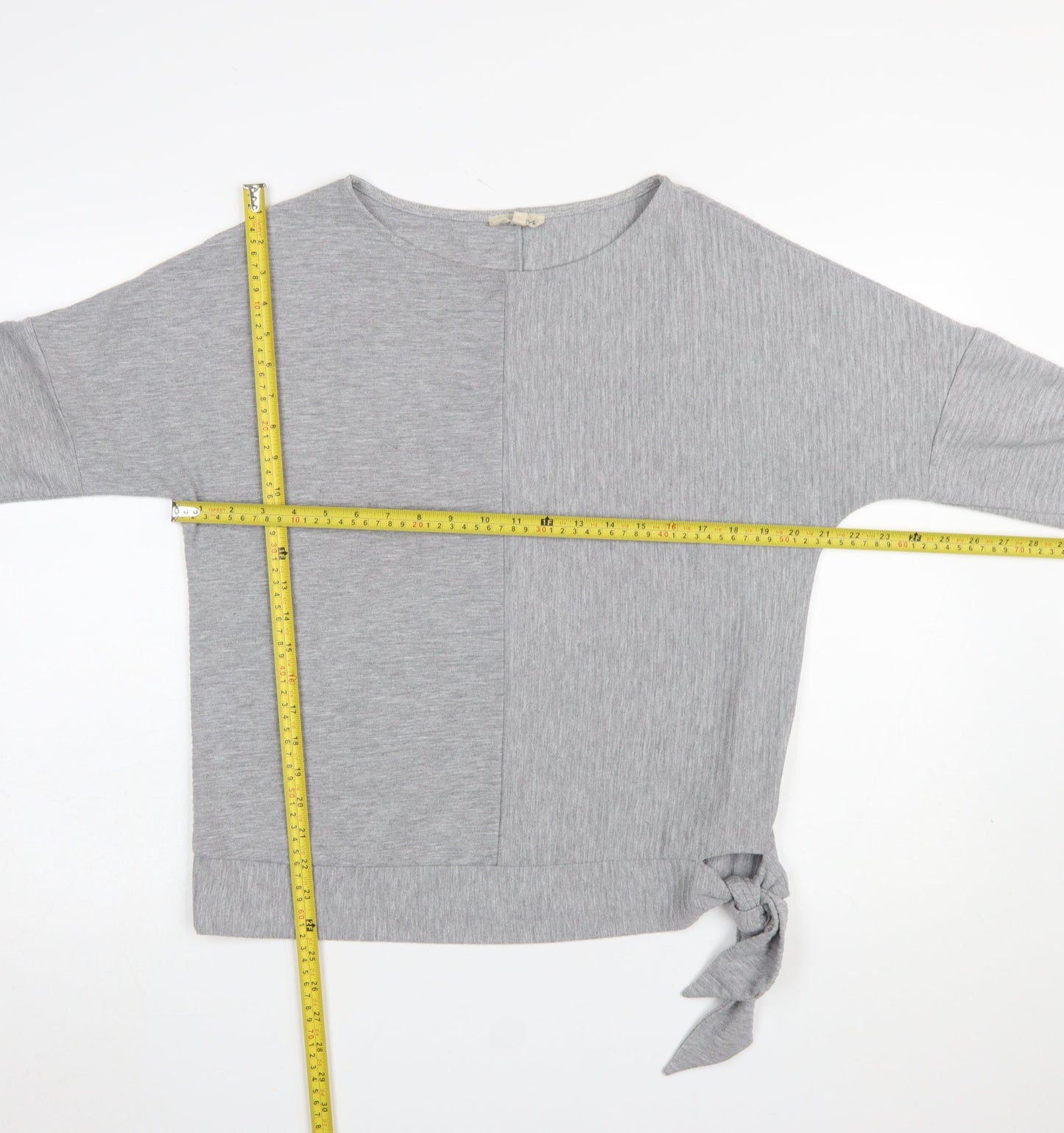 Womens UK Size 14 Phase Eight Grey Basic Blouse