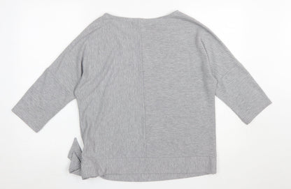 Womens UK Size 14 Phase Eight Grey Basic Blouse