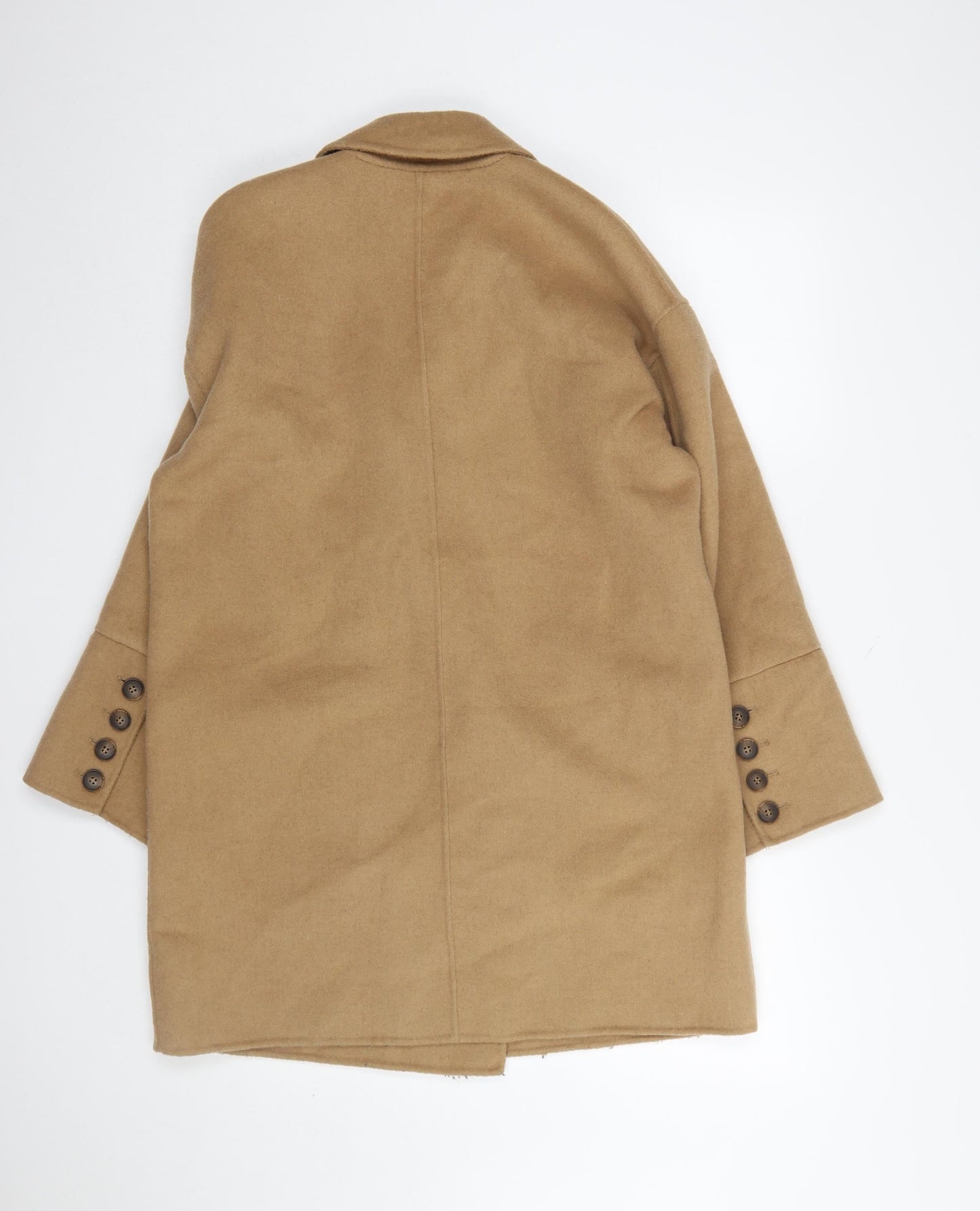 Womens UK Size 12 John Lewis Beige Overcoat
