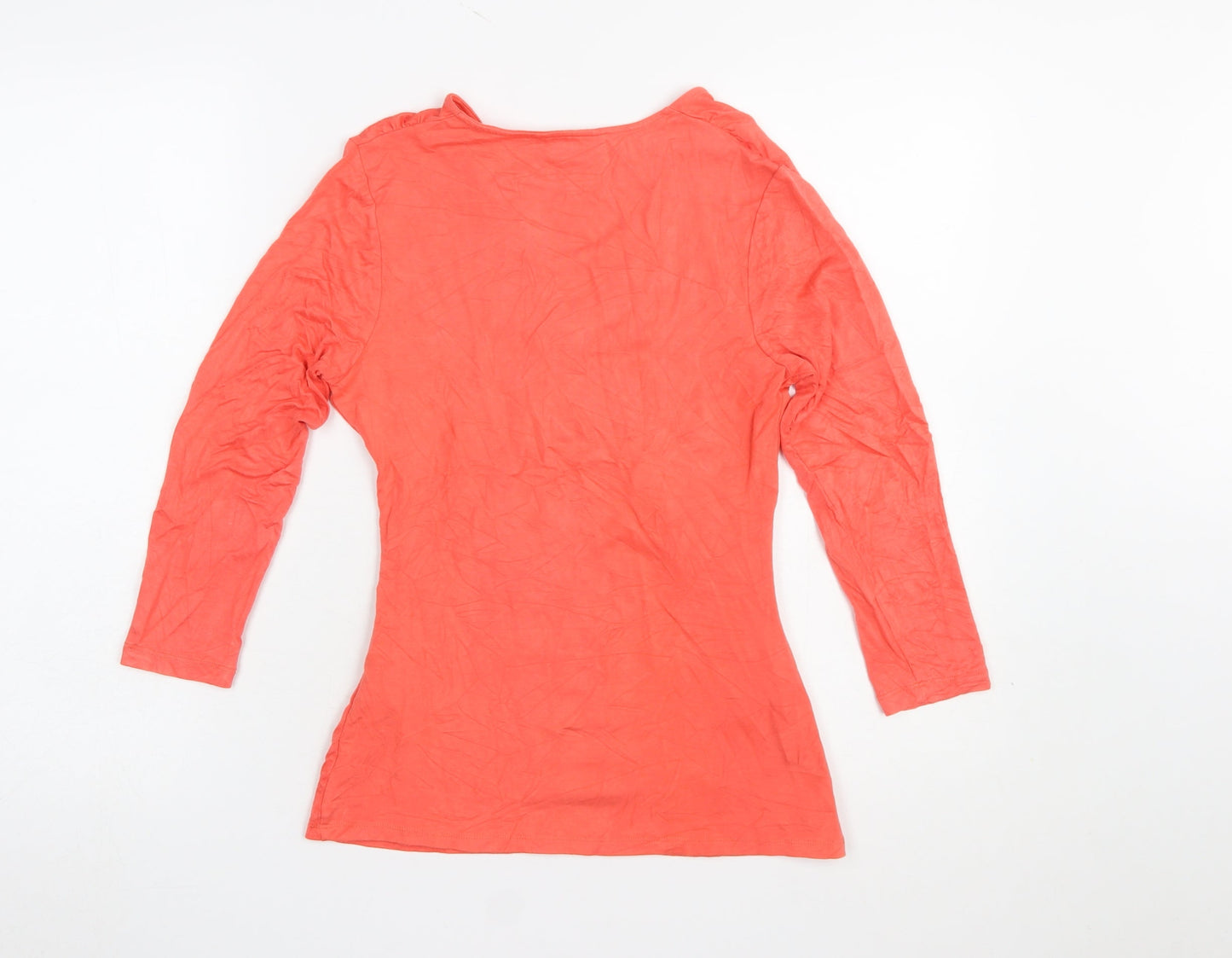 Womens UK Size 12 Boden Orange Wrap Blouse
