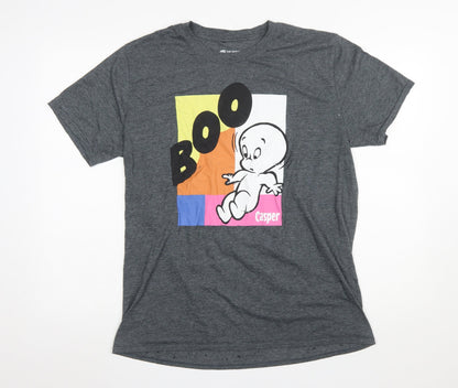 Mens UK Size L Casper Grey  T-Shirt