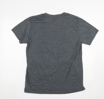 Mens UK Size L Casper Grey  T-Shirt
