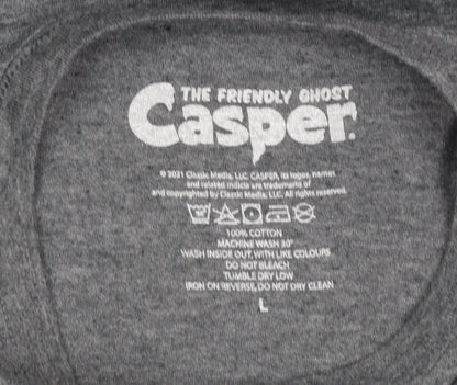 Mens UK Size L Casper Grey  T-Shirt