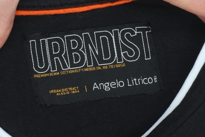 Mens UK Size XL Angelo Litrico Black  T-Shirt