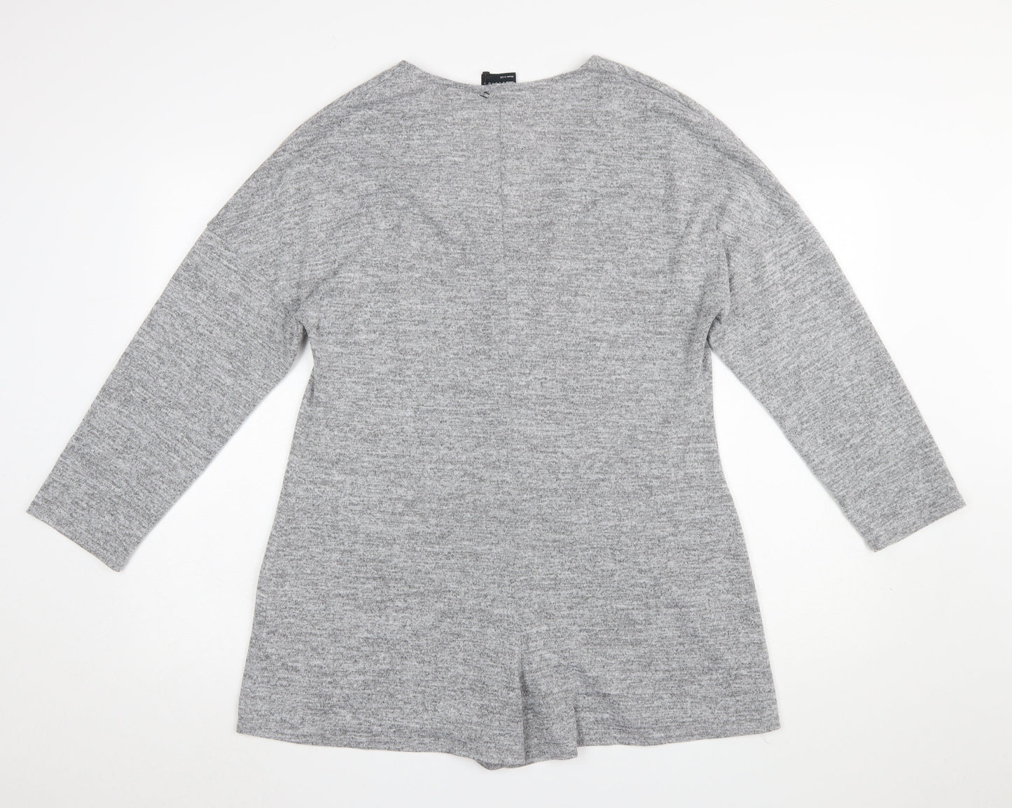 Womens UK Size 10 ASOS One-Piece Grey Playsuit