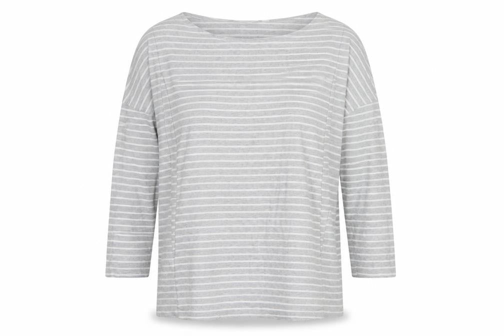 Womens UK Size M JoJo Maman Bébé Grey Basic T-Shirt