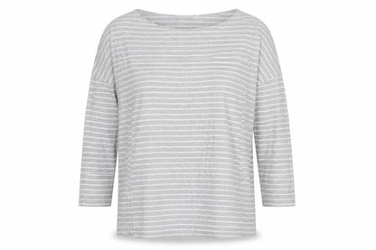 Womens UK Size M JoJo Maman Bébé Grey Basic T-Shirt