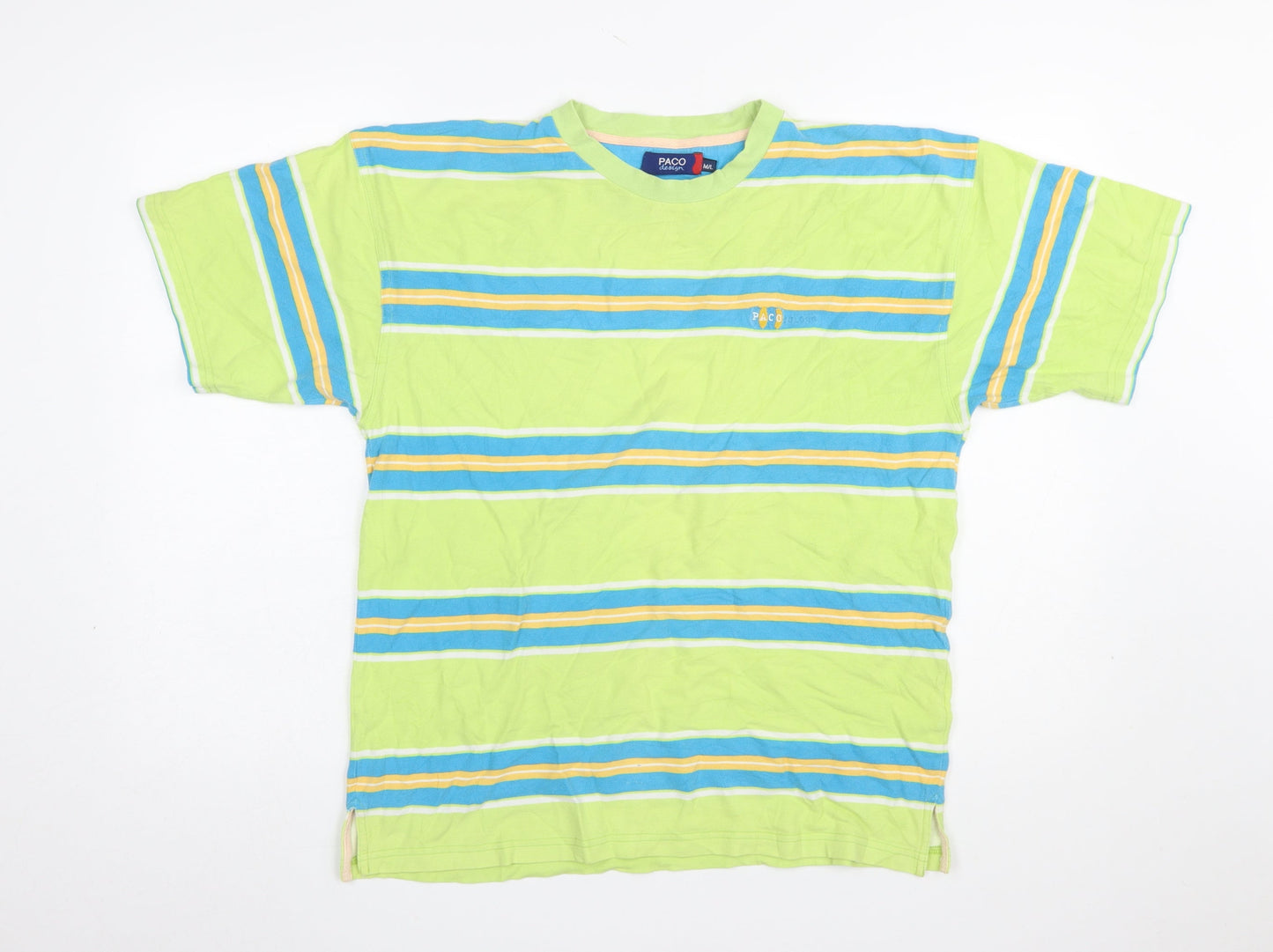 Mens UK Size M Paco Design Multicoloured  T-Shirt