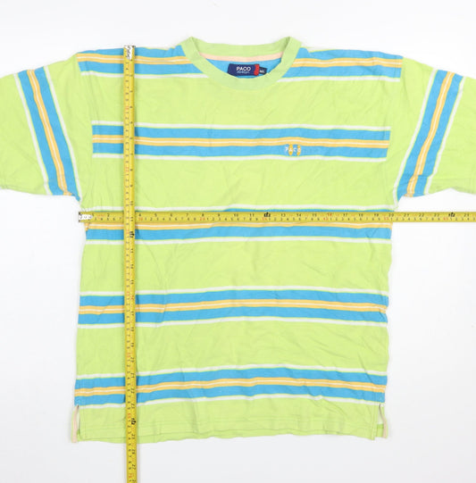 Mens UK Size M Paco Design Multicoloured  T-Shirt