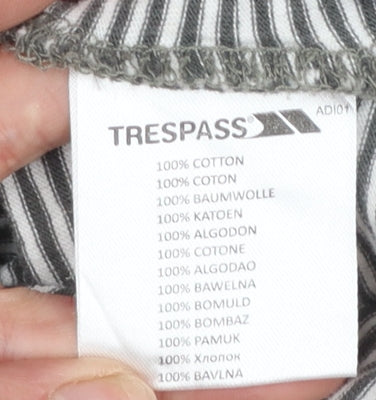 Womens UK Size M Trespass Grey Basic T-Shirt