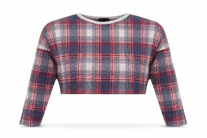 Womens UK Size 10 Topshop Multicoloured Cropped Blouse