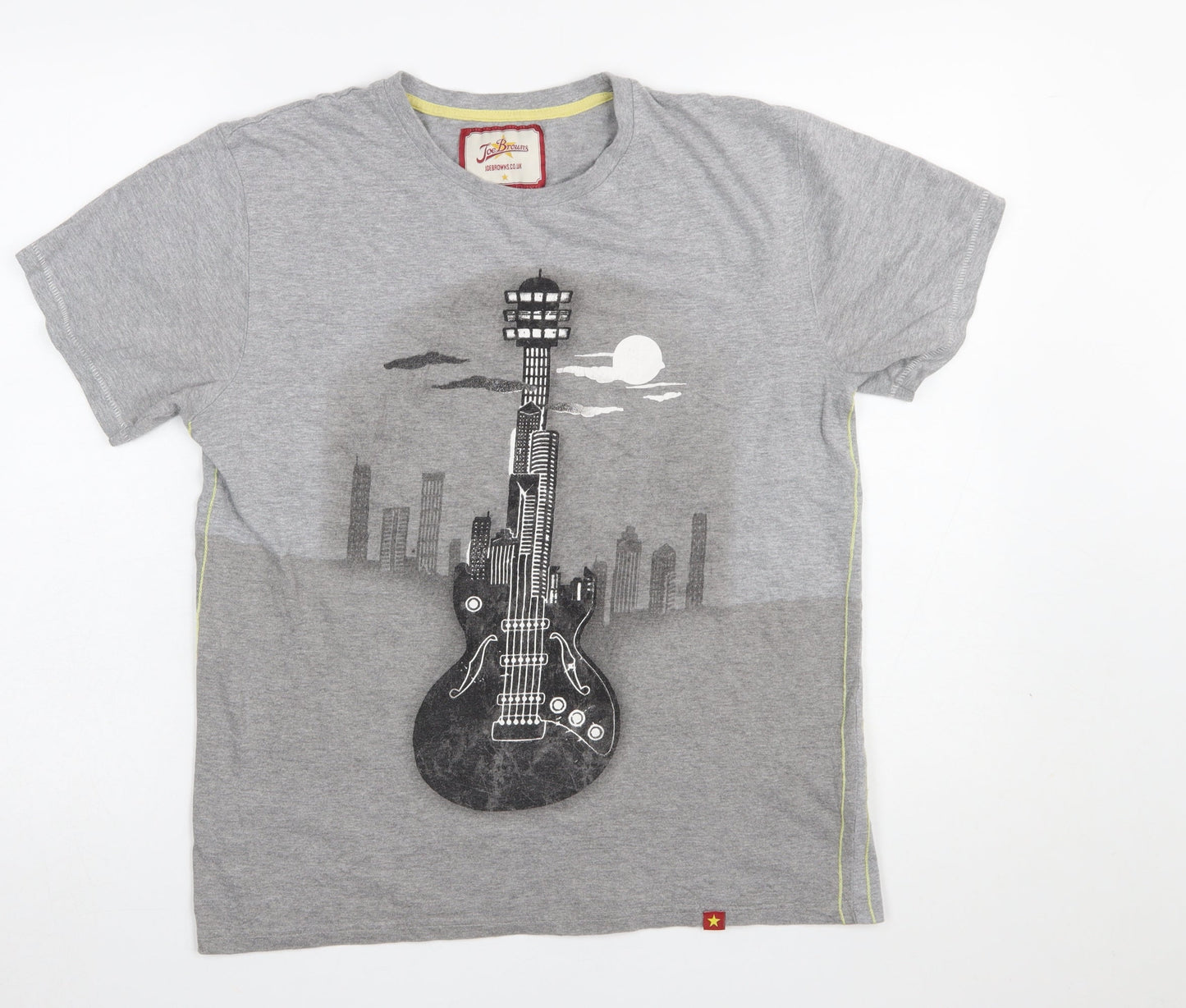 Mens UK Size M Joe Browns Grey  T-Shirt
