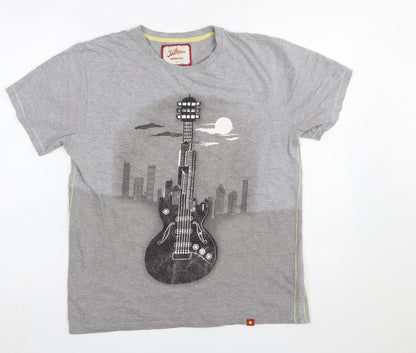 Mens UK Size M Joe Browns Grey  T-Shirt