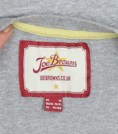 Mens UK Size M Joe Browns Grey  T-Shirt