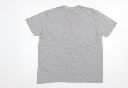Mens UK Size M Manchester City Grey  T-Shirt