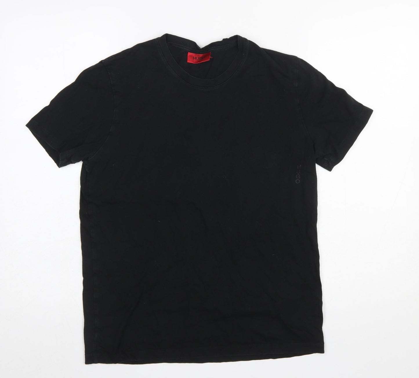 Mens UK Size S HUGO BOSS Black  T-Shirt
