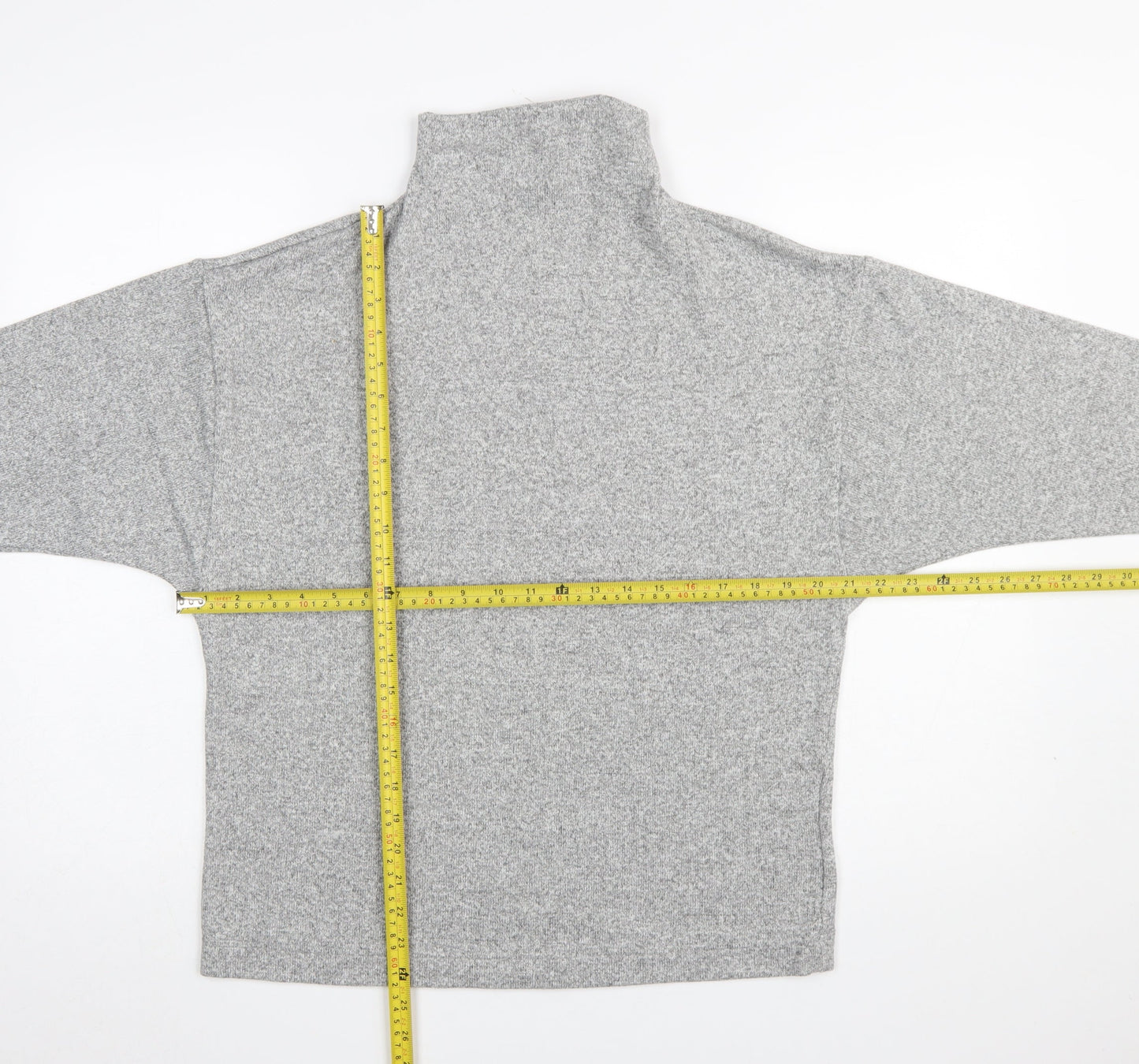 Womens UK Size XL Uniqlo Grey Pullover Sweatshirt
