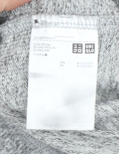 Womens UK Size XL Uniqlo Grey Pullover Sweatshirt