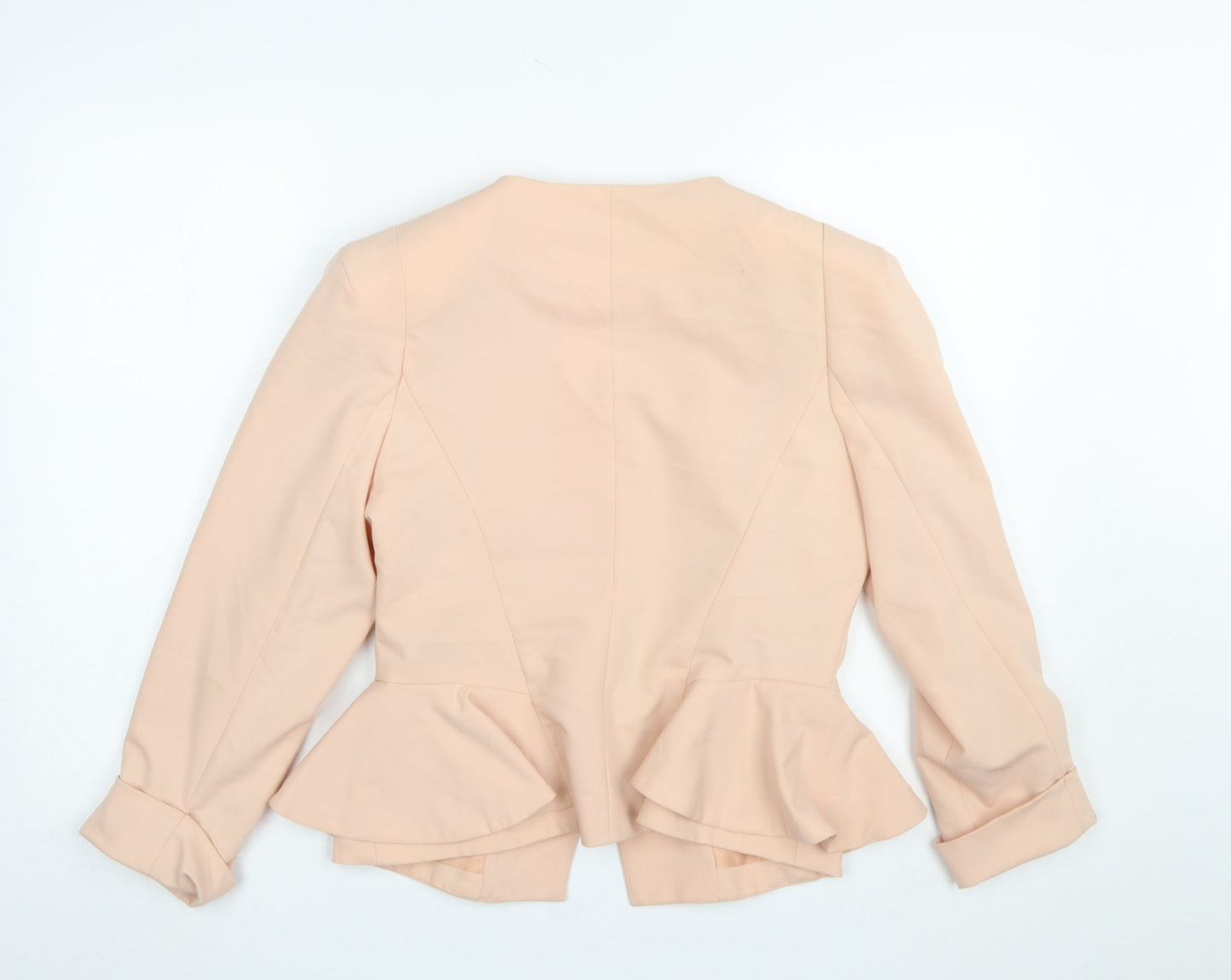 Womens UK Size 14 Miss Selfridge Regular Beige Blazer