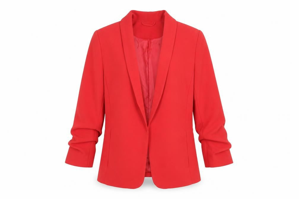 Womens UK Size 4 H&M Regular Red Blazer